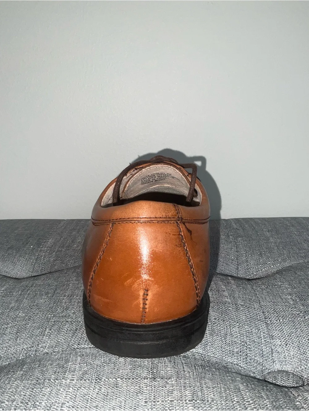 Florsheim Dress Shoes for Boys in Cognac color and SZ 3
